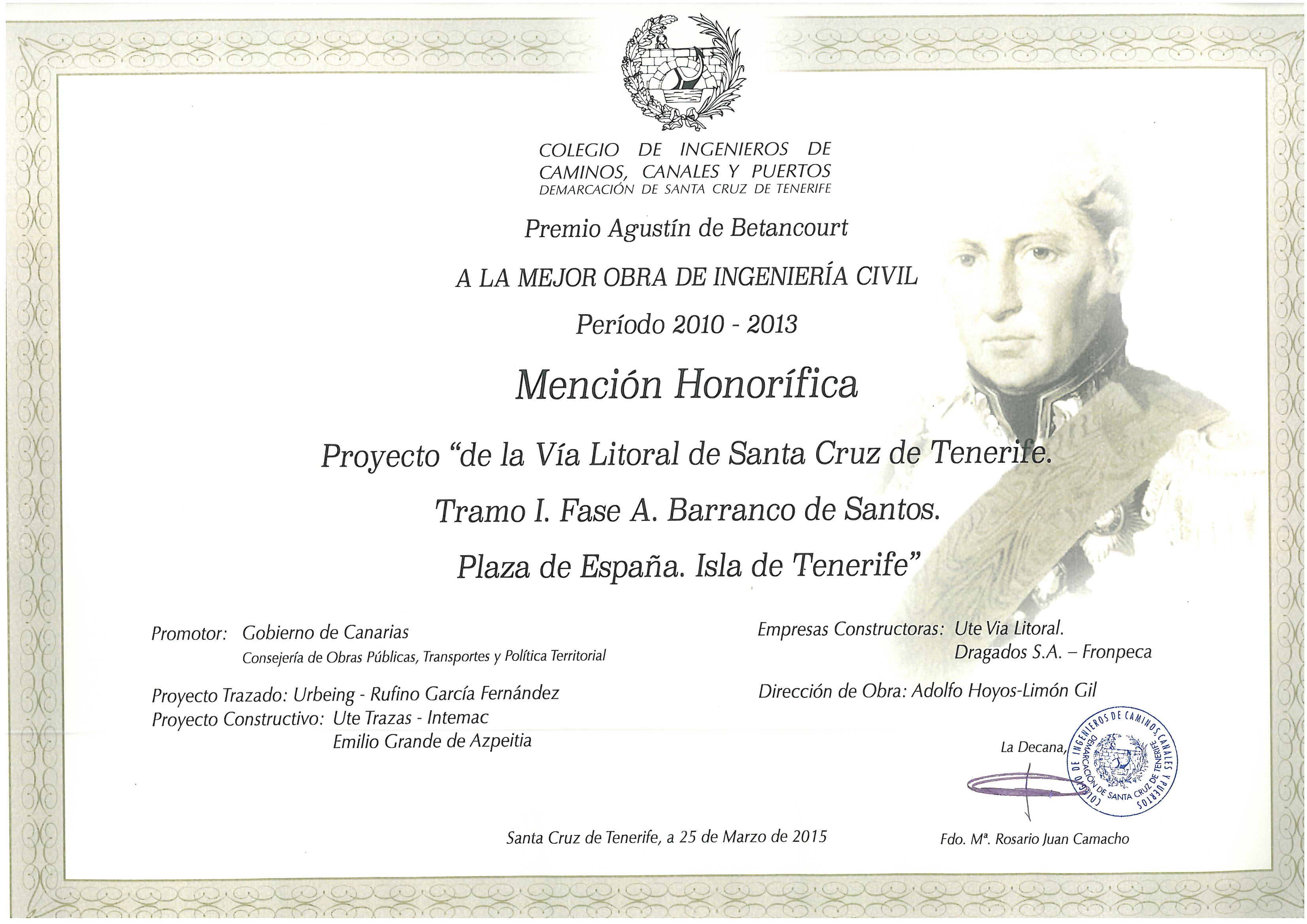 TRAZAS Ingeniería recibe el premio Agustín Betancourt