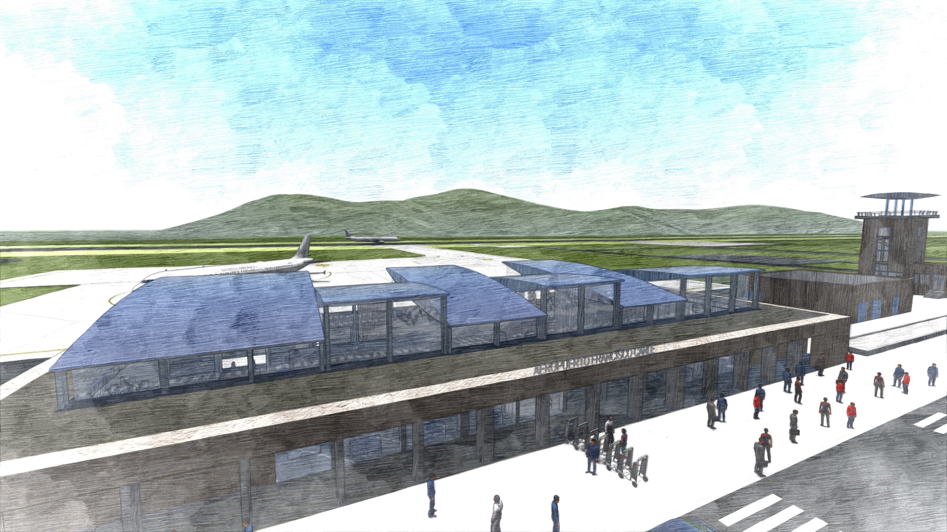 Proyecto de “Rehabilitación y mejoramiento de los pavimentos y edificio de pasajeros del aeropuerto de Jauja» en Perú